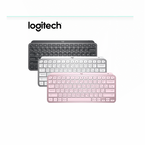 羅技 MX KEYS Mini 無線鍵盤-玫瑰粉
